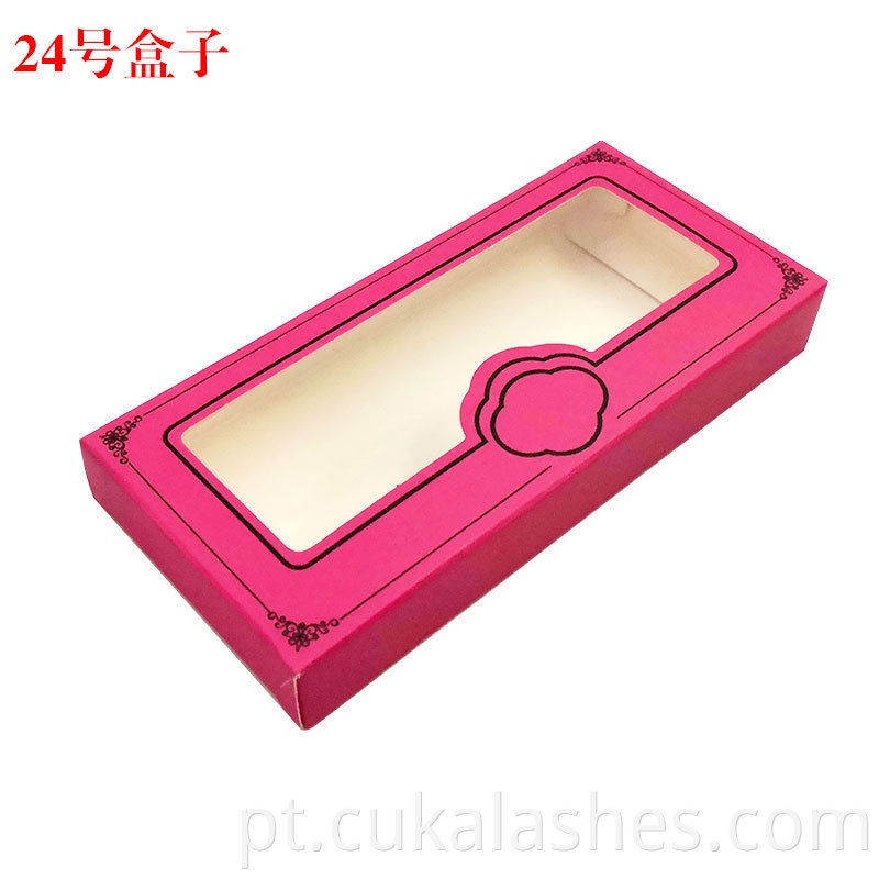 Fuchsia Eyelash Box